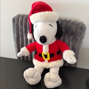 Santa Plush Stuffed Animal - Red and White